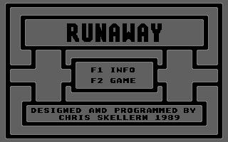 Runaway atari screenshot