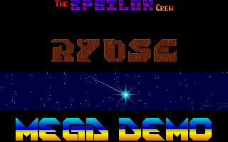 Ryuse Megademo atari screenshot