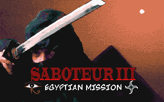 Saboteur III - The Egyptian Mission atari screenshot