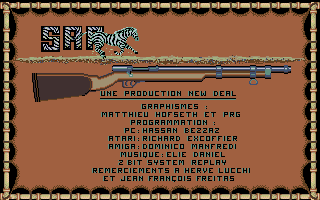 Safari Guns atari screenshot