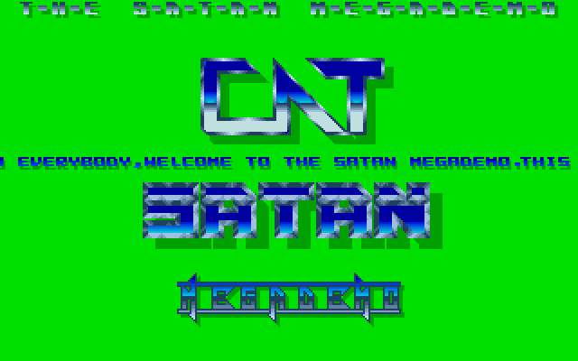 Satan Megademo (The) atari screenshot
