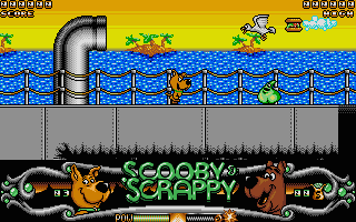 Scooby-Doo and Scrappy-Doo atari screenshot