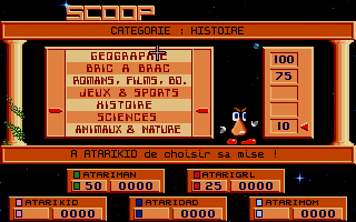 Scoop - Junior atari screenshot