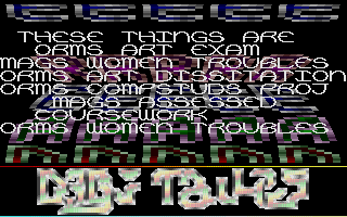 Screens from Digi Tallis atari screenshot