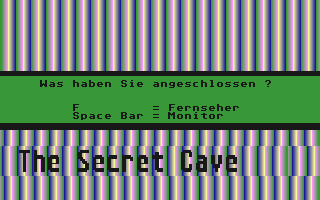 Secret Cave (The) atari screenshot