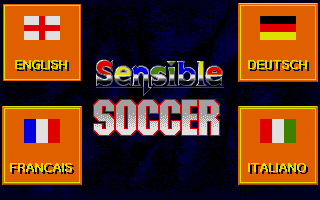 Sensible Soccer atari screenshot