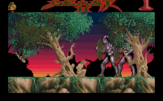 Shadow of the Beast II atari screenshot