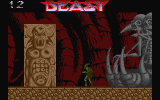 Shadow of the Beast atari screenshot