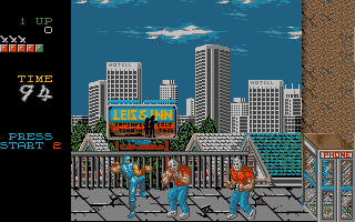 Shadow Warriors atari screenshot