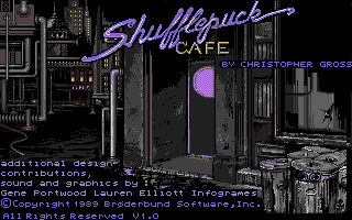 Shufflepuck Café atari screenshot