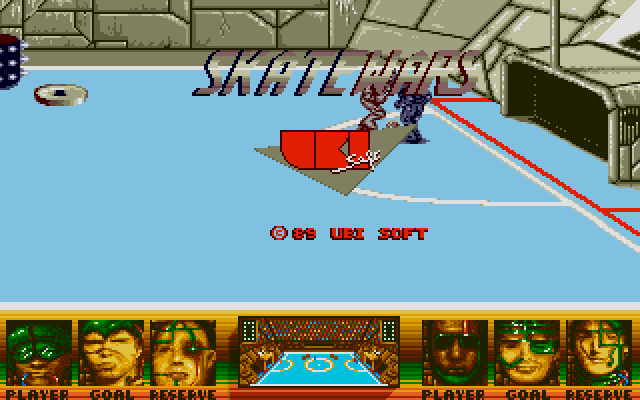 Skatewars atari screenshot