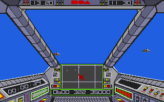 Skyfox atari screenshot