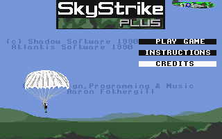 Skystrike Plus atari screenshot