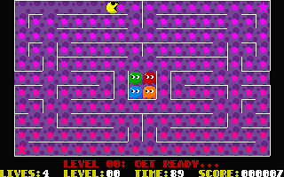 Snacman atari screenshot