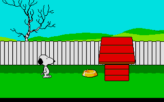 Snoopy and Peanuts atari screenshot