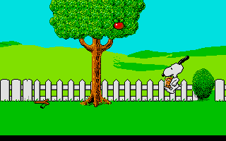 Snoopy and Peanuts atari screenshot