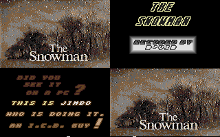 Snowman Recoded (The) atari screenshot