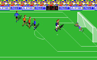 Soccer King atari screenshot