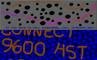 Someware BBS Demo atari screenshot