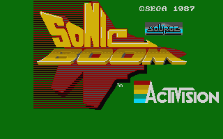 Sonic Boom atari screenshot