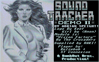 Sound Tracker Demo II atari screenshot