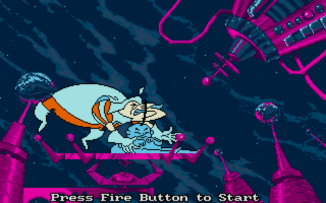 Space Ace II - Borf's Revenge atari screenshot