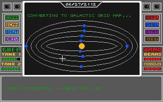 Space Conquest - A Galactic Odyssey atari screenshot