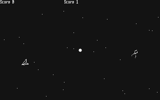 Space Duel atari screenshot