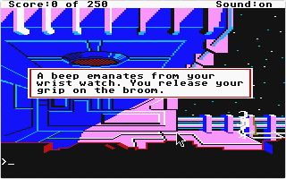 Space Quest II - Vohaul's Revenge atari screenshot