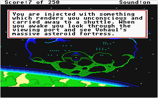 Space Quest II - Vohaul's Revenge atari screenshot
