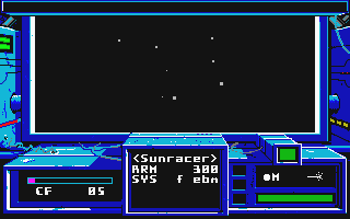 Space Rogue atari screenshot