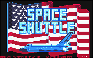 Space Shuttle II atari screenshot