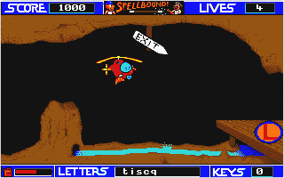 Spellbound! atari screenshot