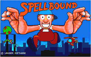 Spellbound! atari screenshot