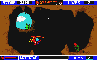 Spellbound! atari screenshot