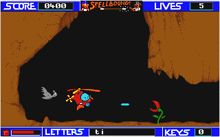 Spellbound! atari screenshot