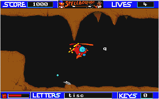 Spellbound! atari screenshot