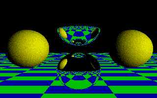 Spheres Demo (The) atari screenshot