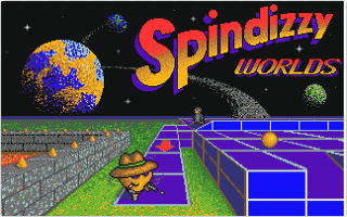 Spindizzy Worlds atari screenshot