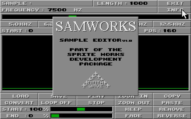 Sprite Works atari screenshot