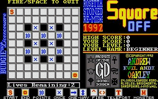 Square Off - The Rosetta Stoned Remix atari screenshot