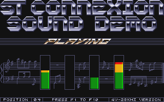 ST Connexon Sound Demo atari screenshot
