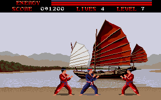 ST Karate atari screenshot