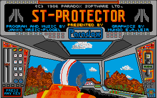 ST Protector / Space Station atari screenshot