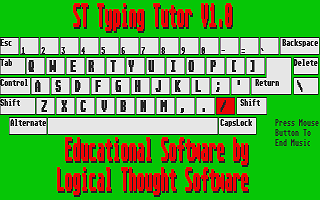 ST Typing Tutor
