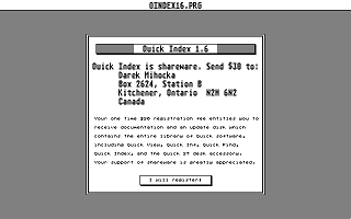 ST World Quick Disk 1 atari screenshot
