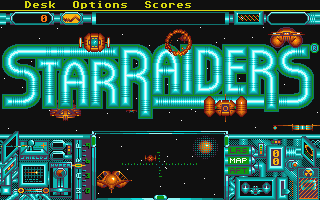 Star Raiders atari screenshot