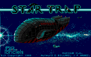 Star Trap atari screenshot