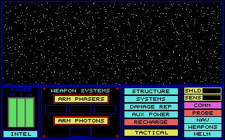 Star Trek - The Klingon War atari screenshot