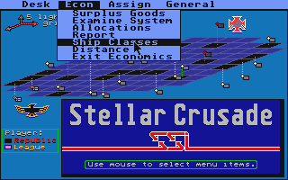 Stellar Crusade atari screenshot